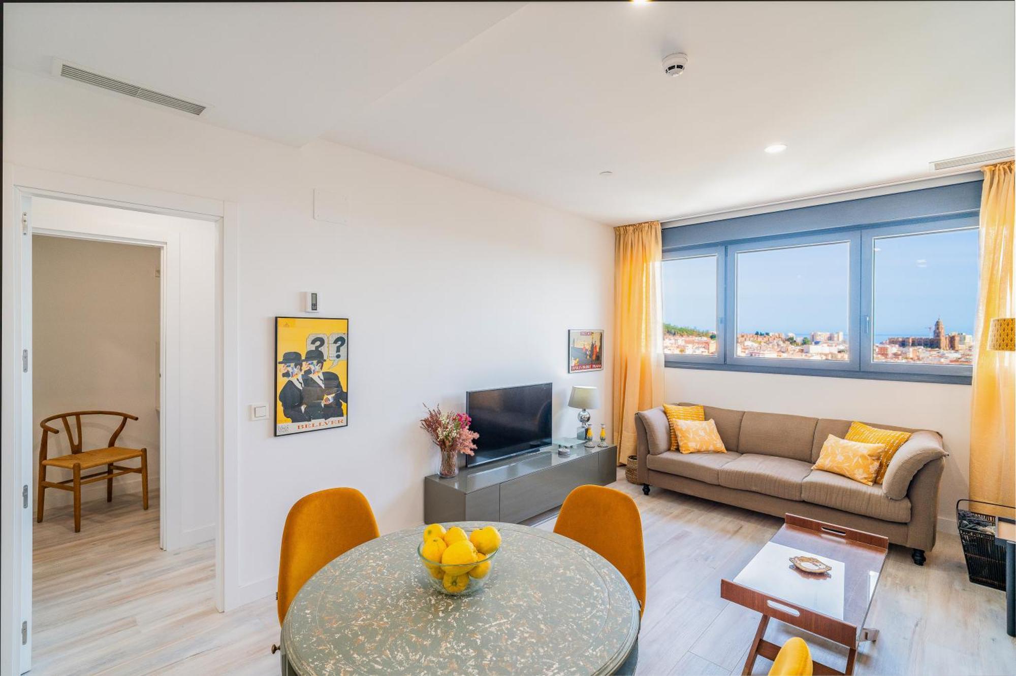 Malaga Tower View Daire Dış mekan fotoğraf