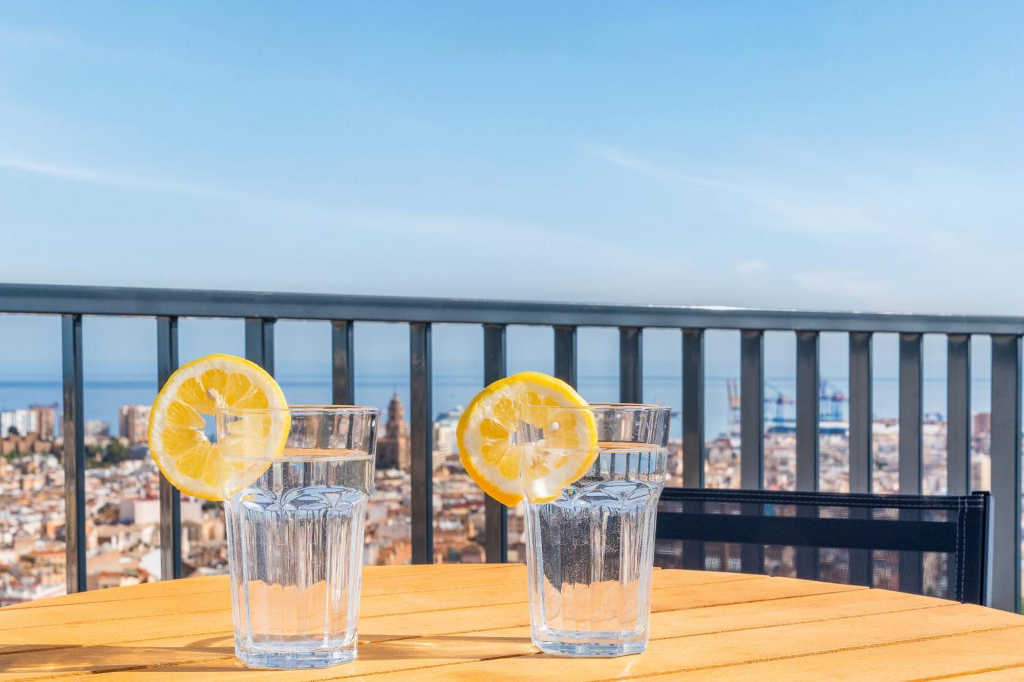 Malaga Tower View Daire Dış mekan fotoğraf